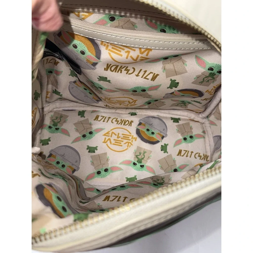 Loungefly Star Wars The Child Grogu Baby Yoda Mini Backpack Tan Teens Disney